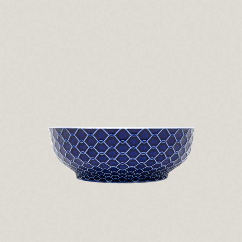 Small Bowl Rede Blue Cobalt