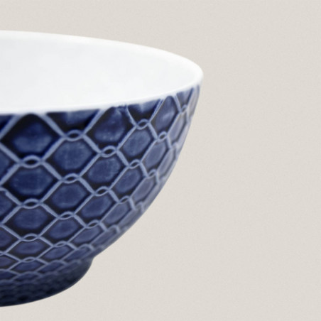 Large Bowl Rede Blue Cobalt