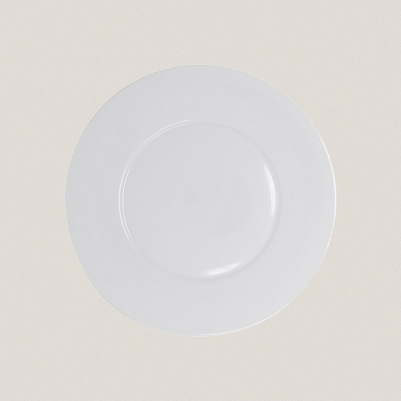 White Chager Plate