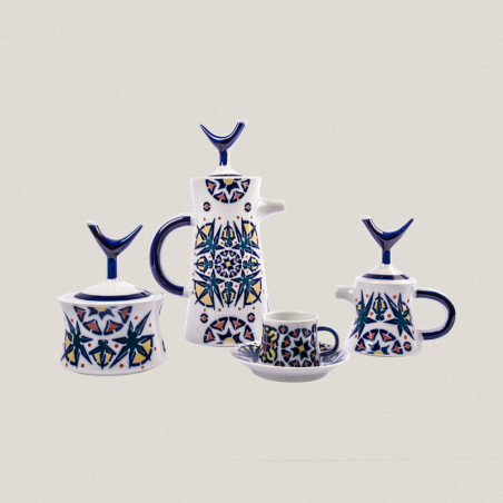 Coffee Set 12 services Toxo Color
