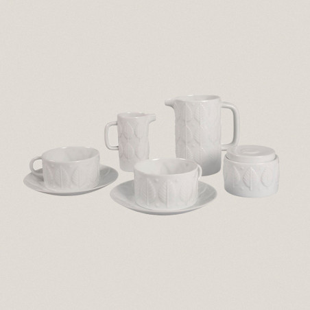 Breakfast Set 2 services F73 White