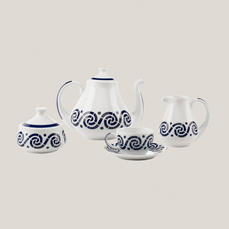 Tea Set 12 services Espiroide