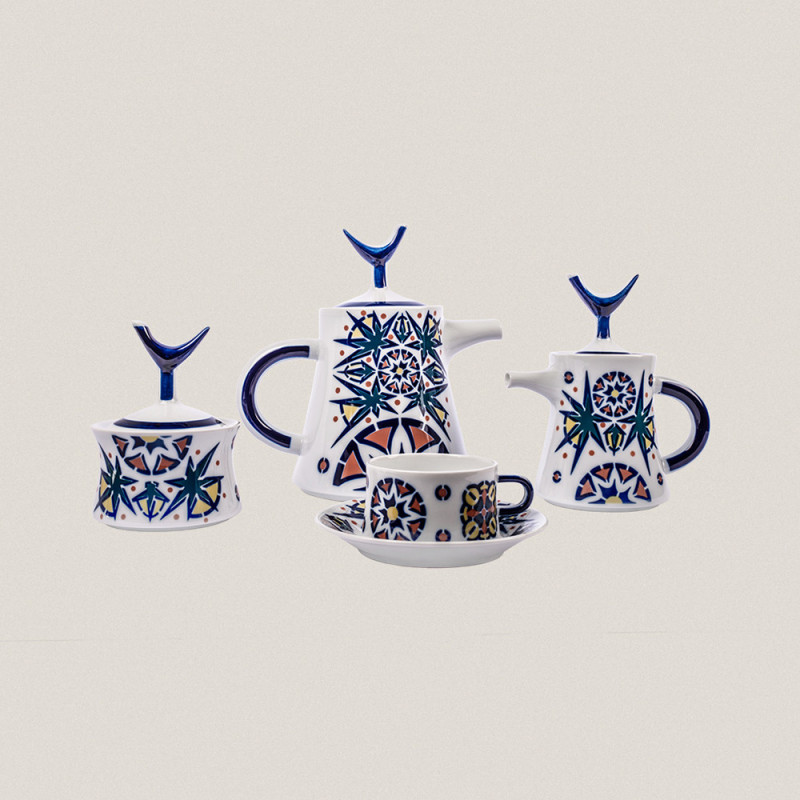 Tea Set 12 servizos Toxo Color