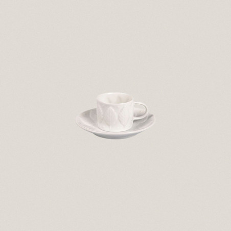 Coffee Cup and Saucer F73 White