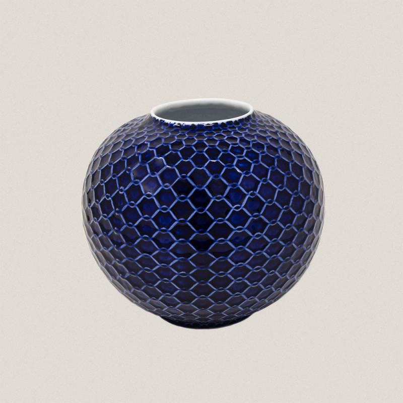 Vase Rede Blue Cobalt 2