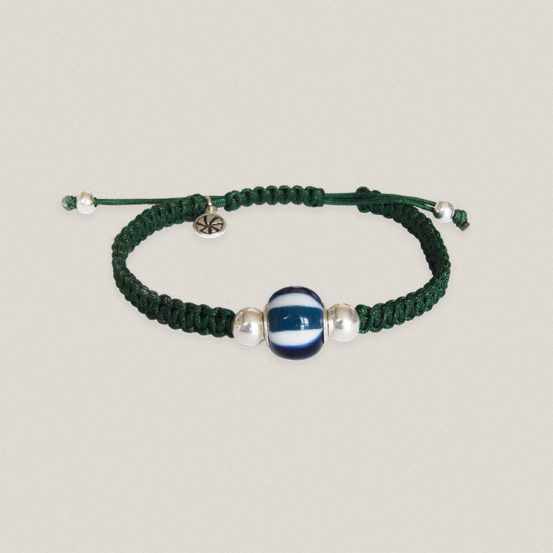 Pulsera Lanzada Cordón Verde