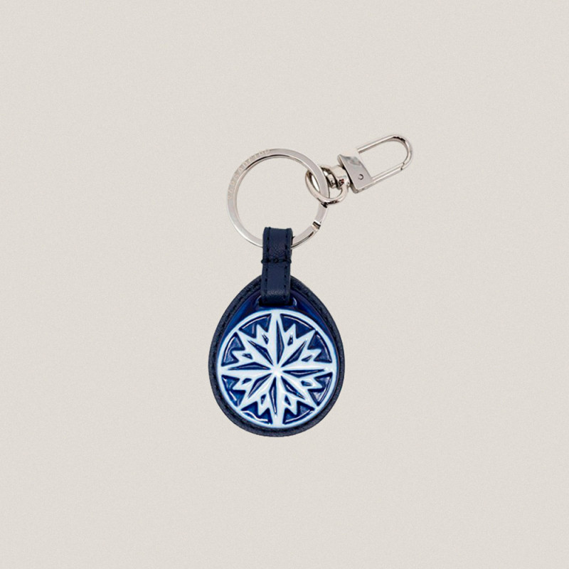 Compass Rose Key chain