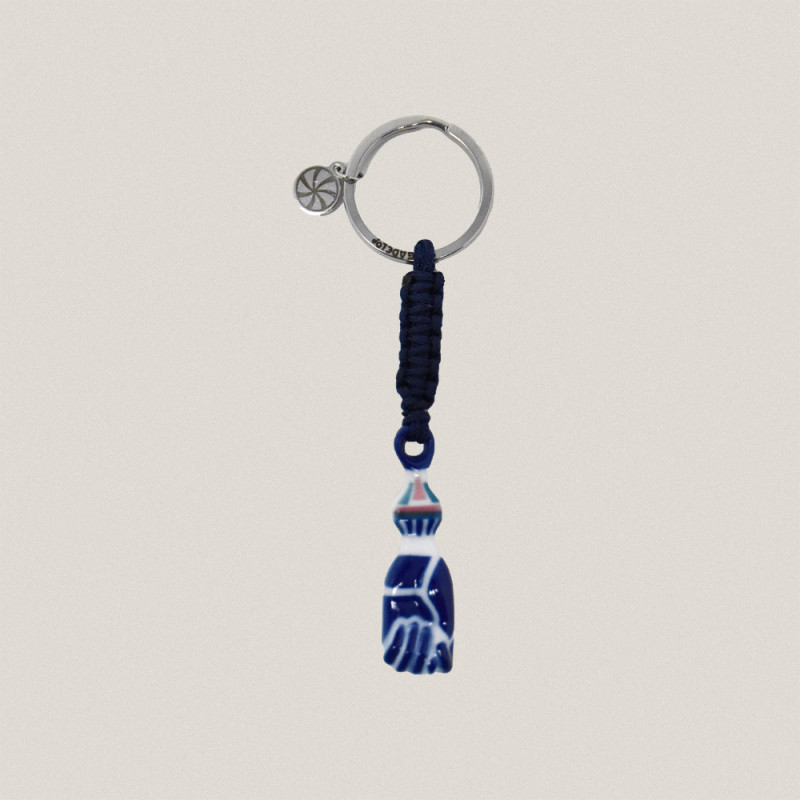 Blue Figa Keychain