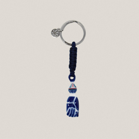 Blue Figa Keychain