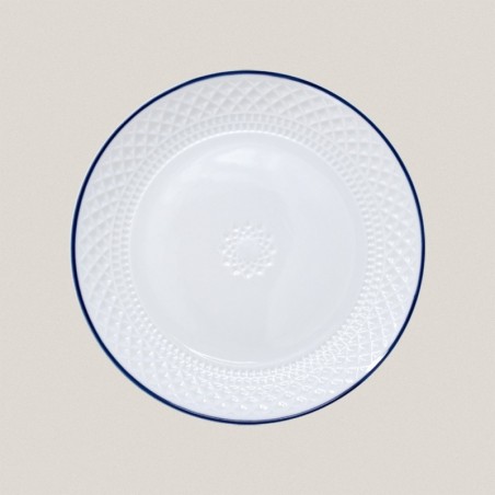 Big Flat Plate Portomarínico Filo Azul