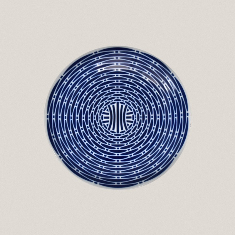 Flat plate Blue Vimbio