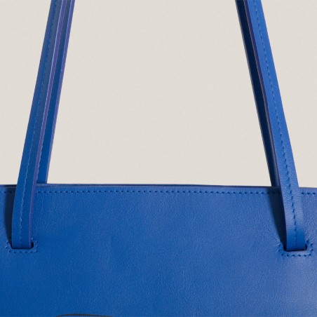 Blue Vicios Tote Bag Detail