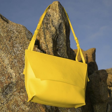 Yellow M Trapezio Granadínico Bag Lifestyle