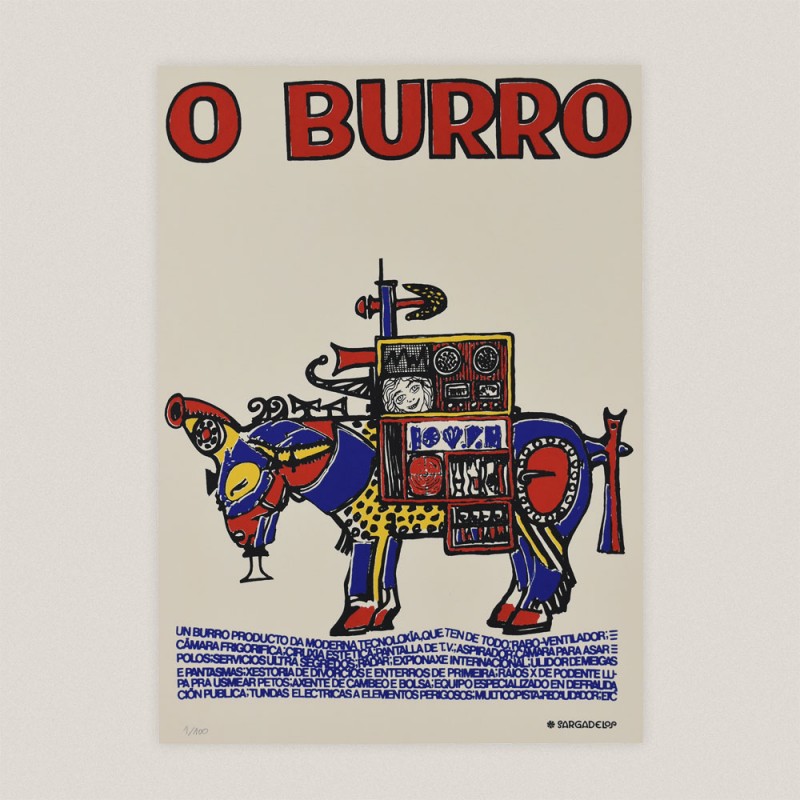 Cartel "O Burro"