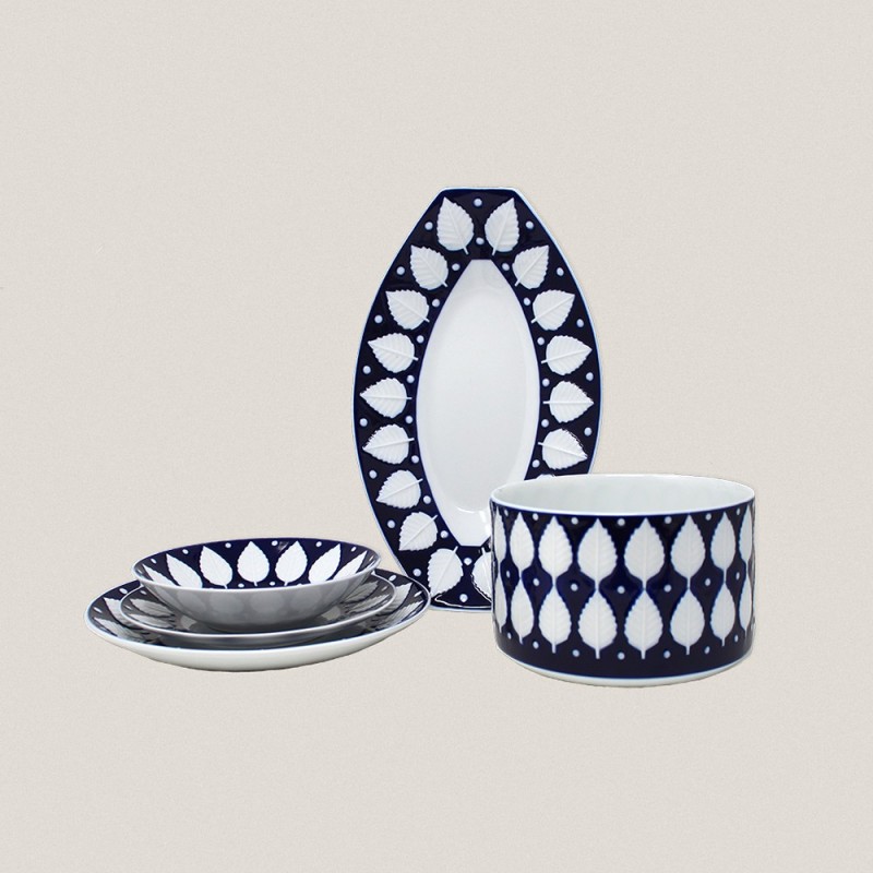 Dinner Set 6 services F73 Azul