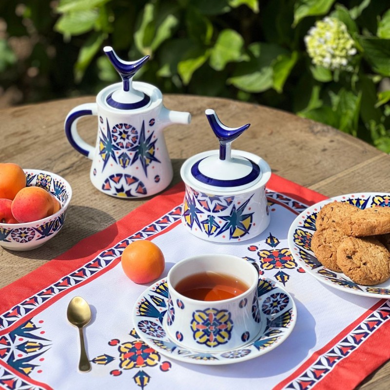 Taza Desayuno con plato Toxo Color 2